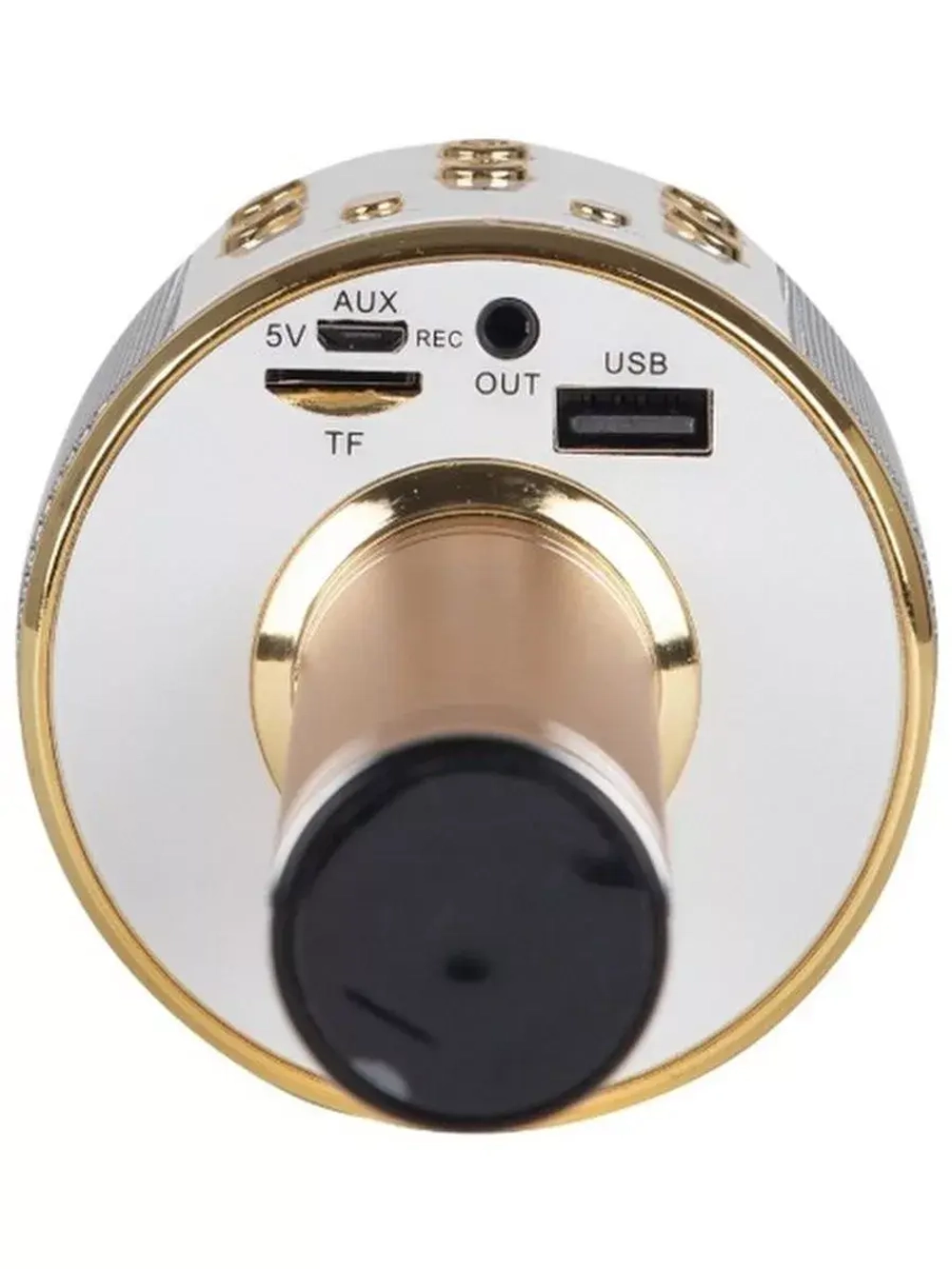 Караоке микрофон Wster WS-858 золото