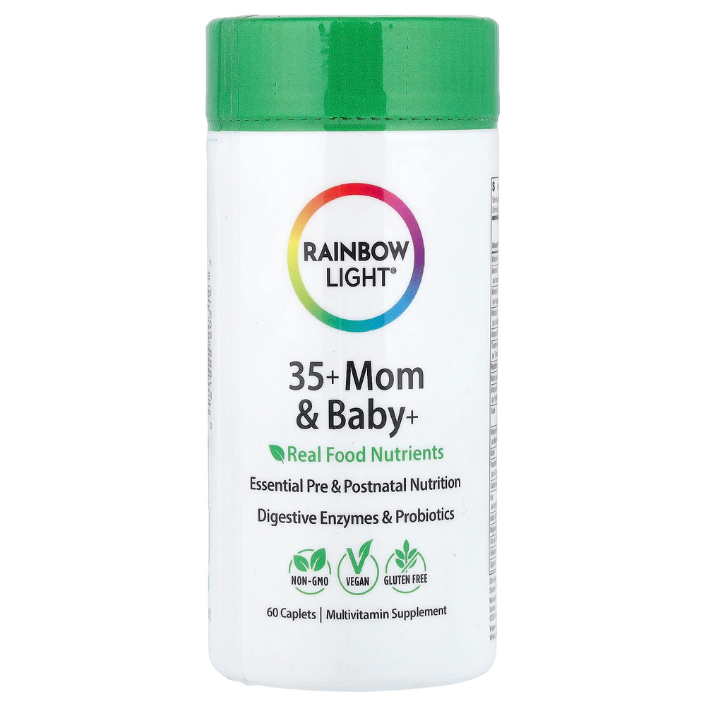 Rainbow Light, для женщин 35+ во время и после беременности, 60 капсул