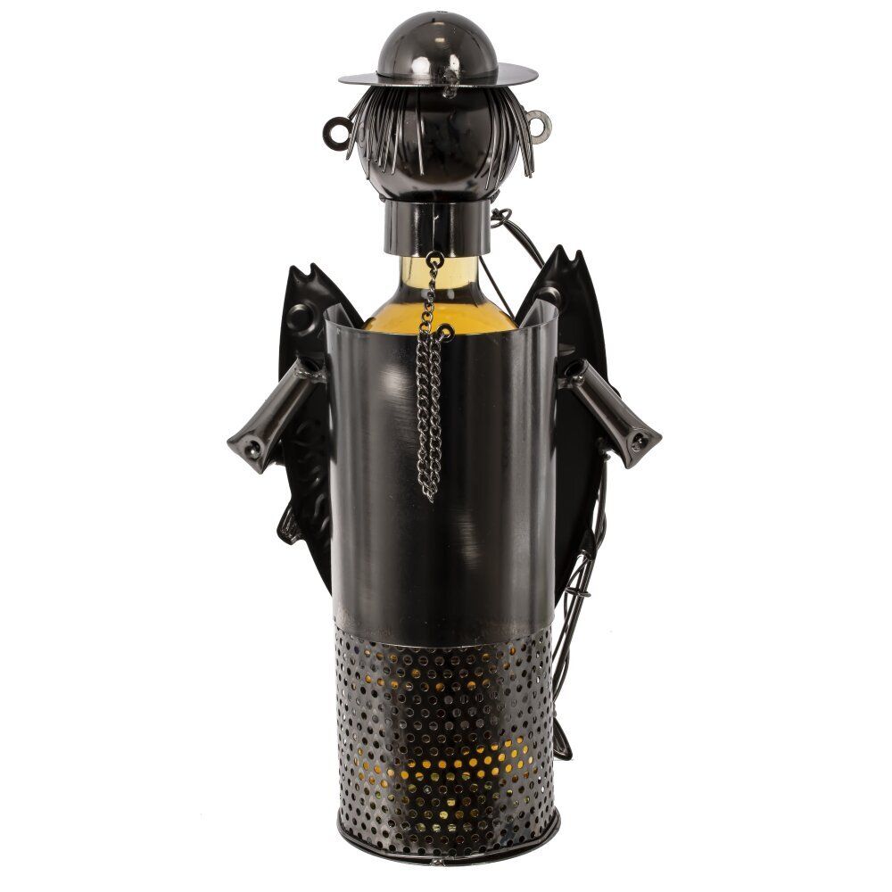 GAEM Подставка для бутылки "Рыбак", L16 W11 H21 см