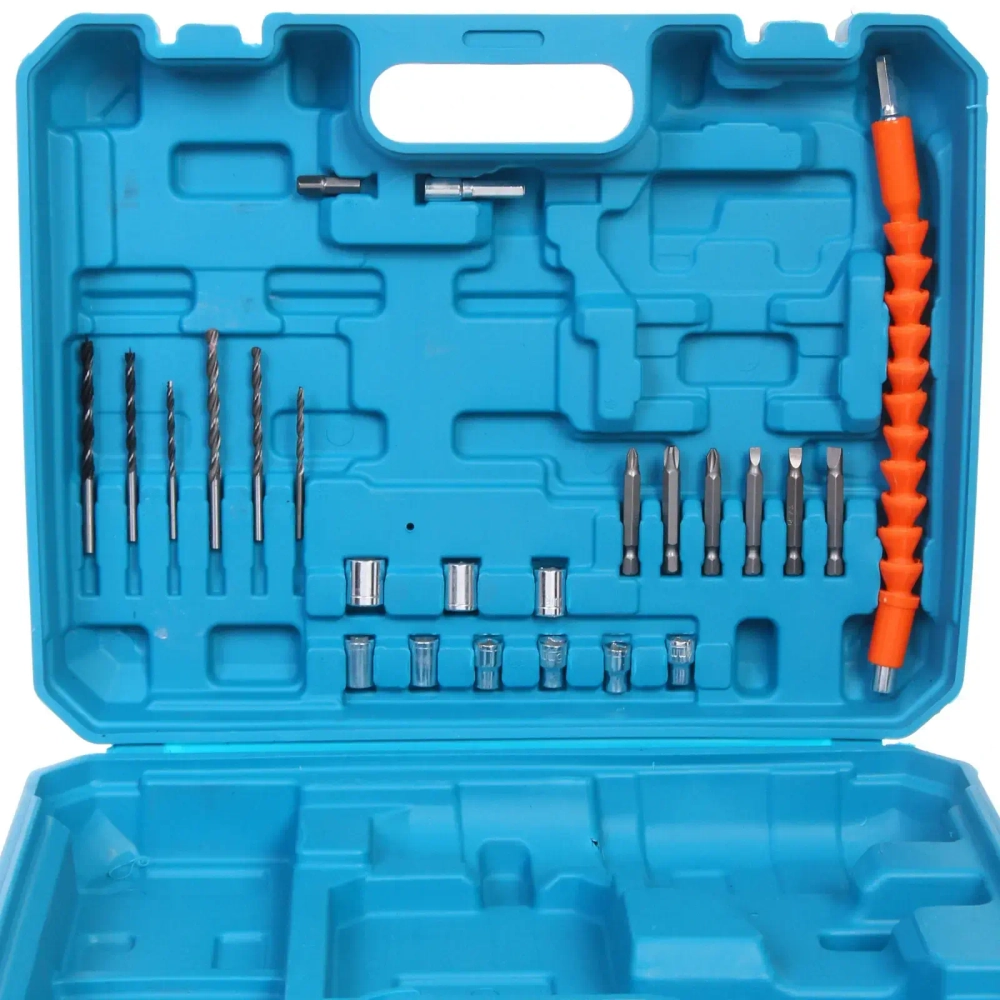 Дрель-шуруповерт аккумуляторная Mengtai (18В, 2,0Ач Li-ion аккум. 2шт, ЗУ) MGT-10