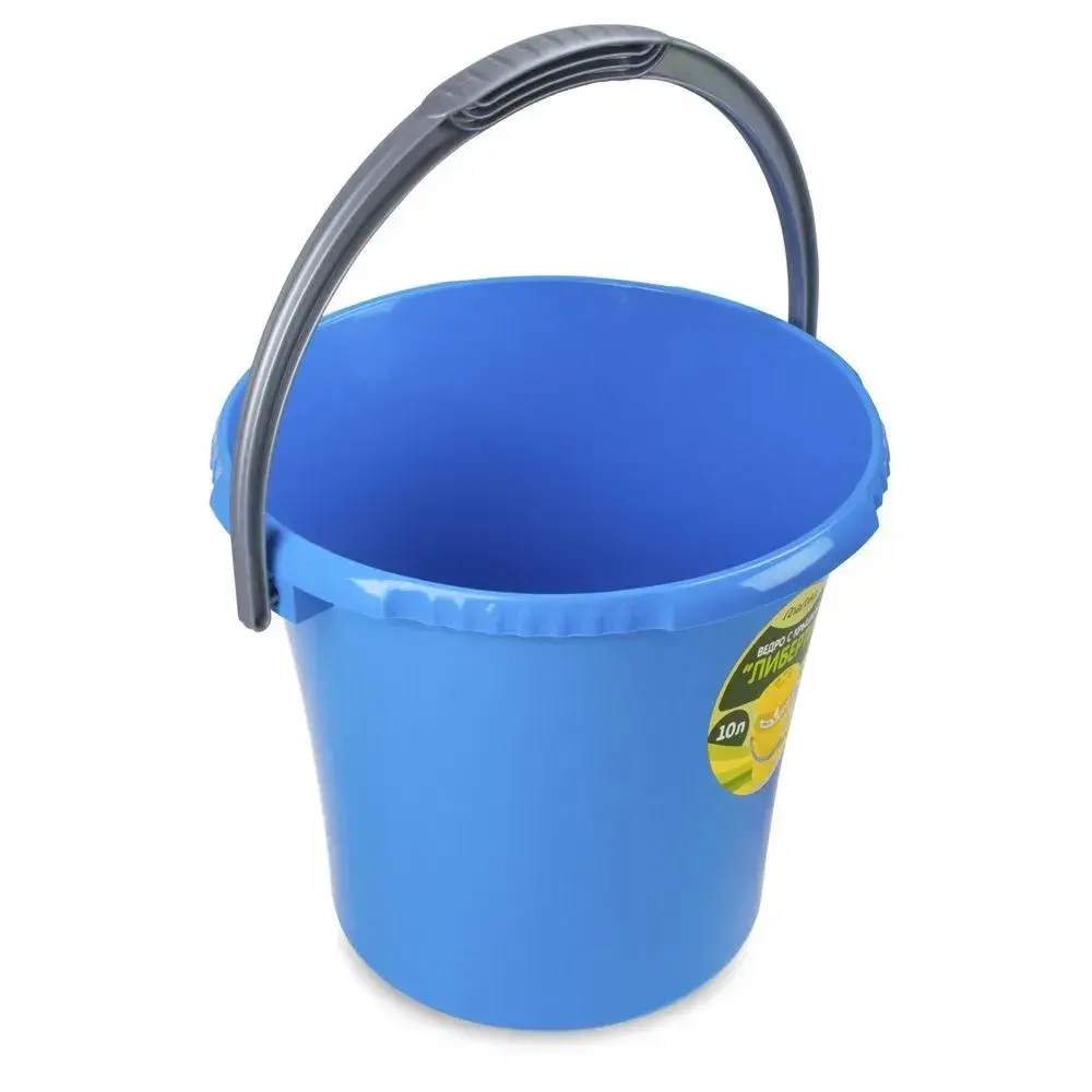 Ведро Либерти 10л голубое С604ГОЛ (комплект 14 шт)