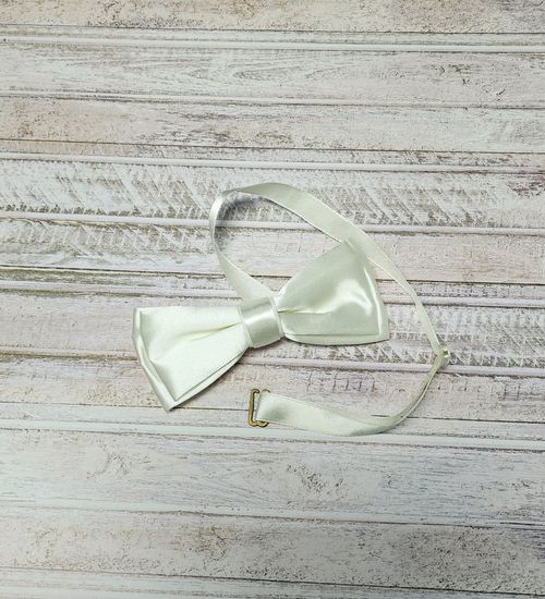 Галстук бабочка классика, лайм глянец