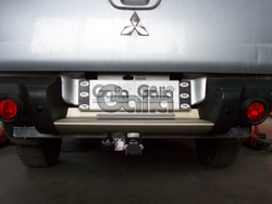 Фаркоп оцинкованный Galia M120C для Mitsubishi L200 1996-2006, 2006-2015, 2015-, Fiat Fullback 2016-(паспорт и сертификат в комплекте)(без электрики)