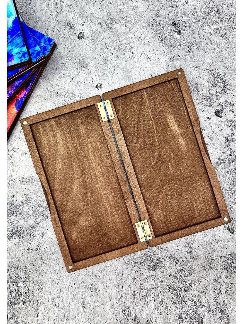 Счетница для кафе деревянная