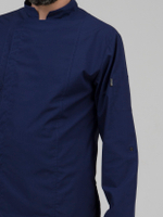 Темно-синий мужской китель "Кобальт" для повара и кондитера NVDesign