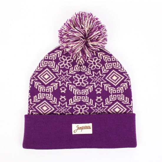 Шапка  ЗАПОРОЖЕЦ  Carpatians PURPLE