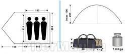 Палатка KingCamp Sigma 3