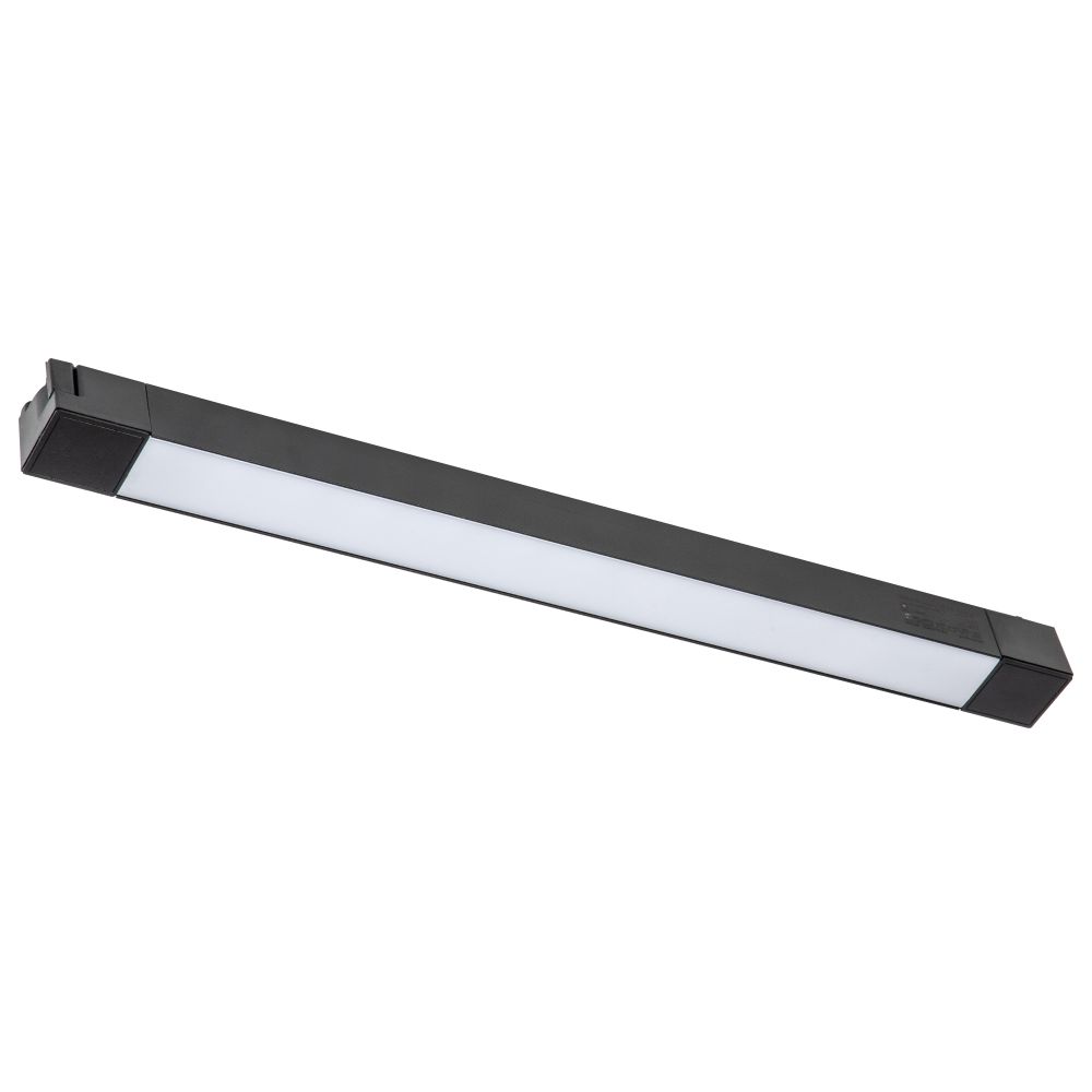 ULB-Q281 30W-4000K BLACK Светильник-прожектор светодиодный трековый. Линейный. 2500 Лм. Белый свет 4000К. Корпус черный. ТМ Volpe