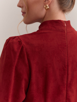 Платье с оборками