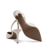 Кожаные туфли на шпильках alina flex Michael Kors - бежевый(40R4HNMP1L)