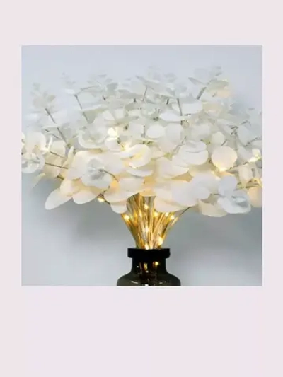 Гирлянда-Ветвь эвкалипта белый 16LED