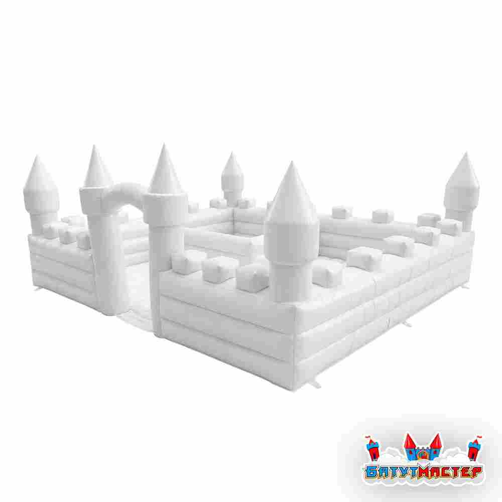 Надувная игровая комната «Белая крепость», 6×5×2,3 м