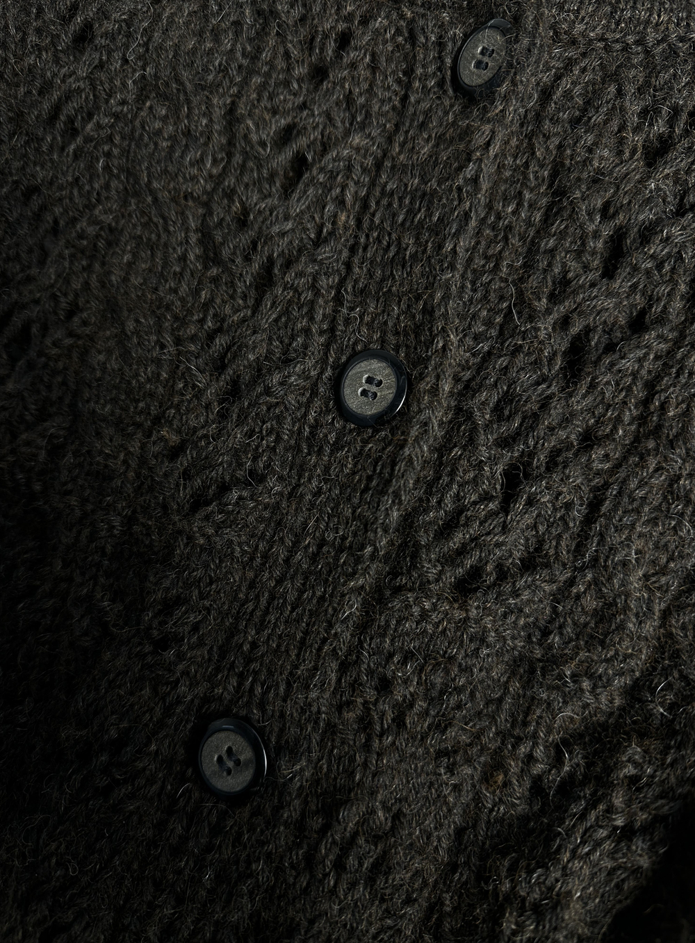 Кардиган вязаный, 50% альпака. Marceline