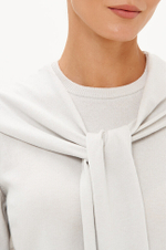 23376 Джемпер женский (светло-серый)