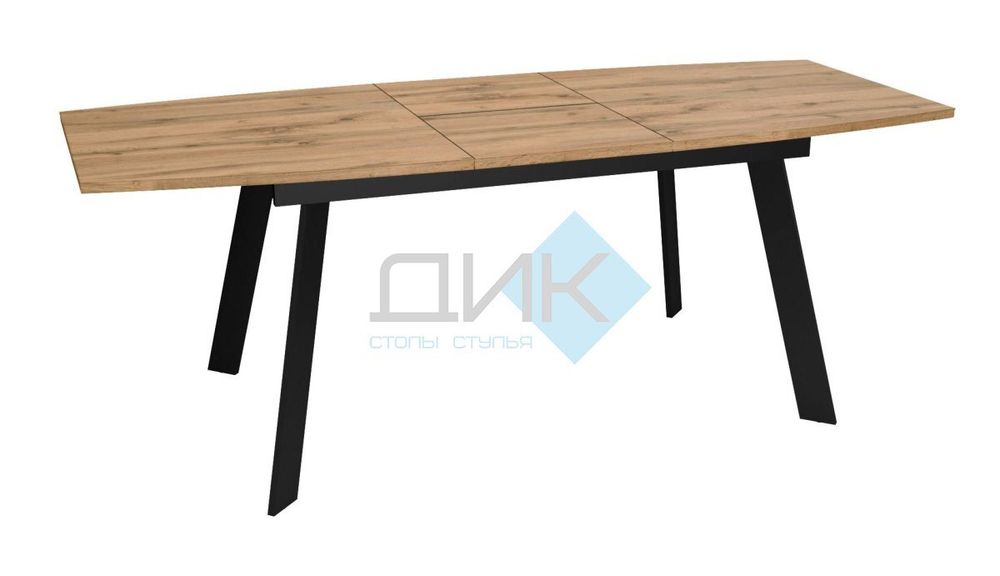 Стол DikLine ХL160 опоры чёрные