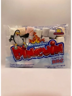 Маршмеллоу Гуанди Пингвин разноцветные цилиндры 200 г