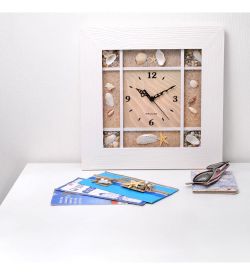 SLT- 45 Часы настенные «ШЕЛЛ БИЧ»