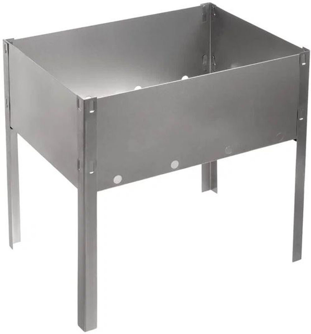 МАНГАЛ 350*250*350 ММ БЕЗ ШАМПУРОВ (1/10) "BOYSCOUT" 61231---