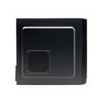 Корпус BaseTech M3301, Без БП, mATX, чёрный, 2xUSB3 (BT-M3301-B)