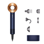 Фен Dyson HD07 Supersonic Gift Edition (Dark Blue/Bright Copper) (2022) Фен для волос цвета «тёмно-синий/яркий медный». Подходит для кудрявых и волнистых волос любой длины