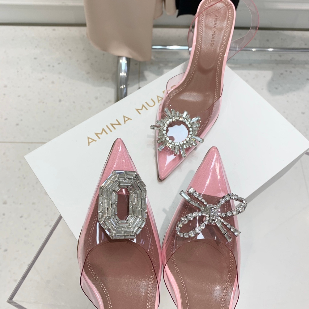 Amina Muaddi Pumps