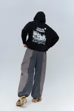 Худи Outerkit Cafe Du Touriste черное