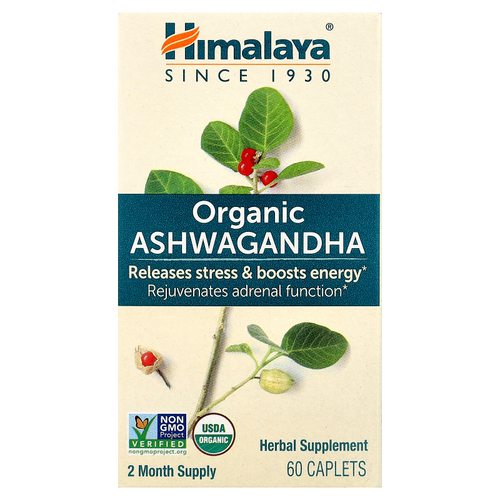 Himalaya, ашваганда, 60 капсул