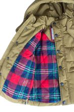 Зимняя куртка оливкового цвета PULKA, 250 гр