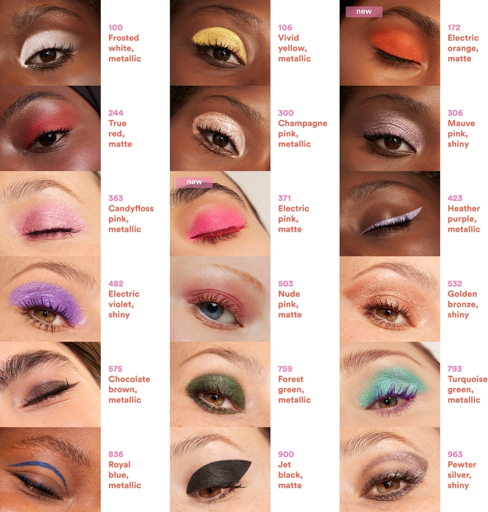 3INA The 24H Cream Eyeshadow - кремовые тени для век, 3 ml