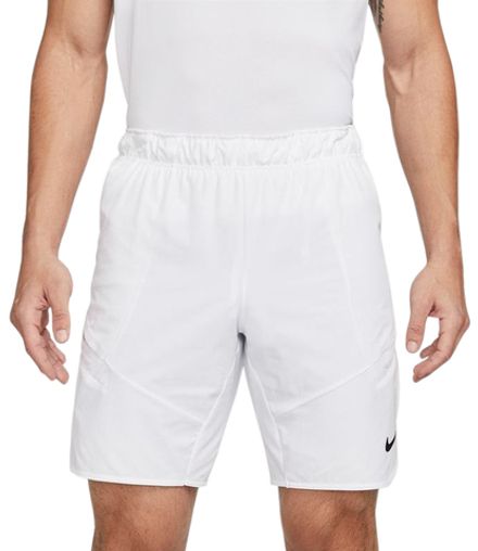 Теннисные шорты Nike Court Dri-Fit Advantage Short 9in - white/black - White