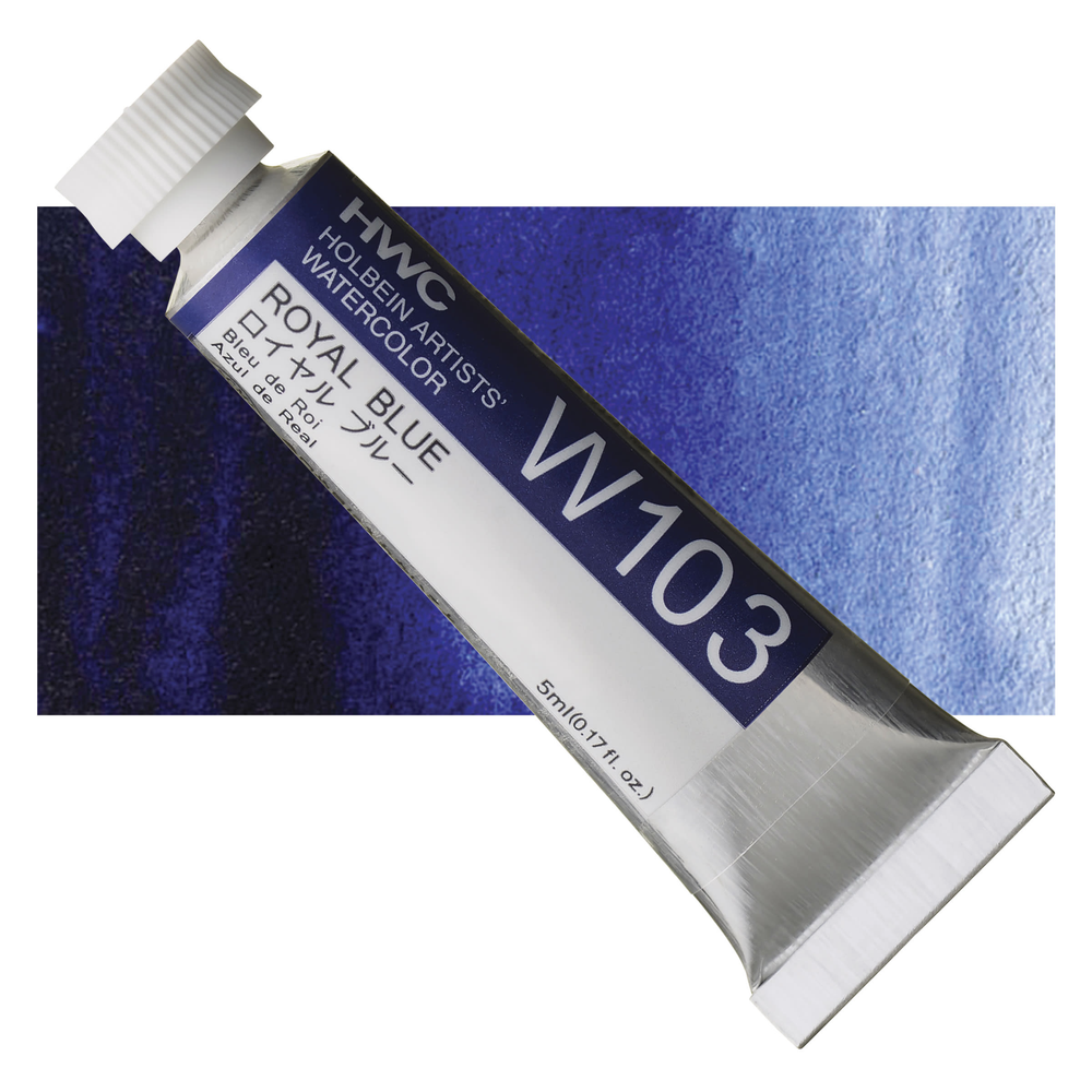Акварель Holbein 5 мл. 103 [C] Royal Blue