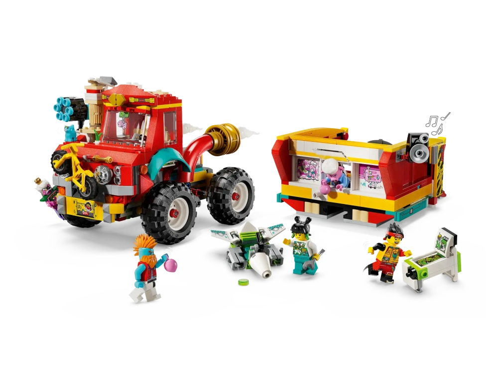 Конструктор LEGO Monkie Kid 80055 Мощный грузовик команды Monkie Kid