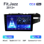 Teyes CC2 Plus 10,2"для Honda Fit, Jazz 2013+  (прав)