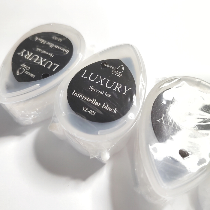 Чернильная подушечка маленькая ЧЁРНАЯ