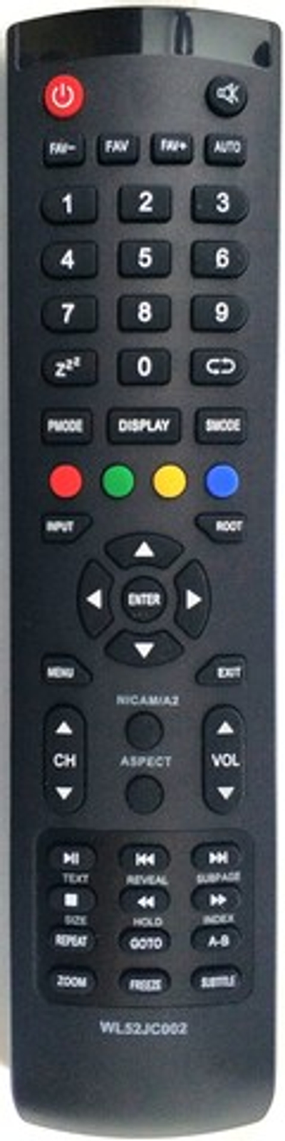Пульт для Akai WL52JC002 LCD TV (корпус Y-72C)