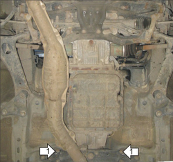 Усиленная защита Motodor кпп. 2 мм, сталь. для Subaru Outback 2003-2009,Subaru Legacy 2006-2009,Subaru Impreza 2007-2011,Subaru Impreza Wrx 2007-2011 арт.02224