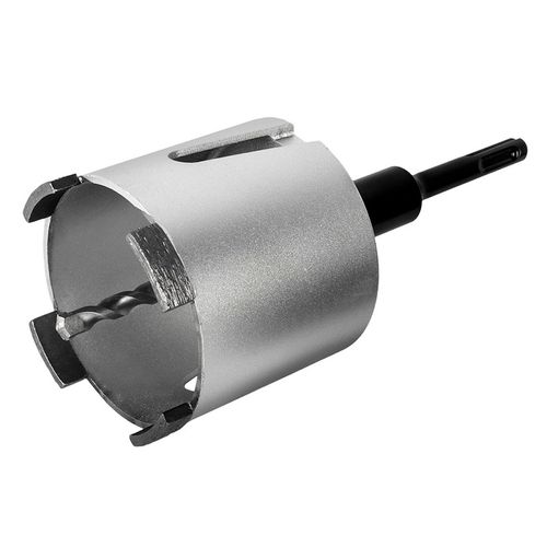 Коронка алмазная по бетону 82 мм безударная 4 сегмента 10 мм серия Профи ПРАКТИКА