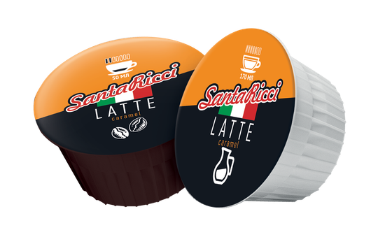 Кофе SantaRicci, ЛАТТЕ, в капсулах для кофемашин Dolce Gusto, 12 шт