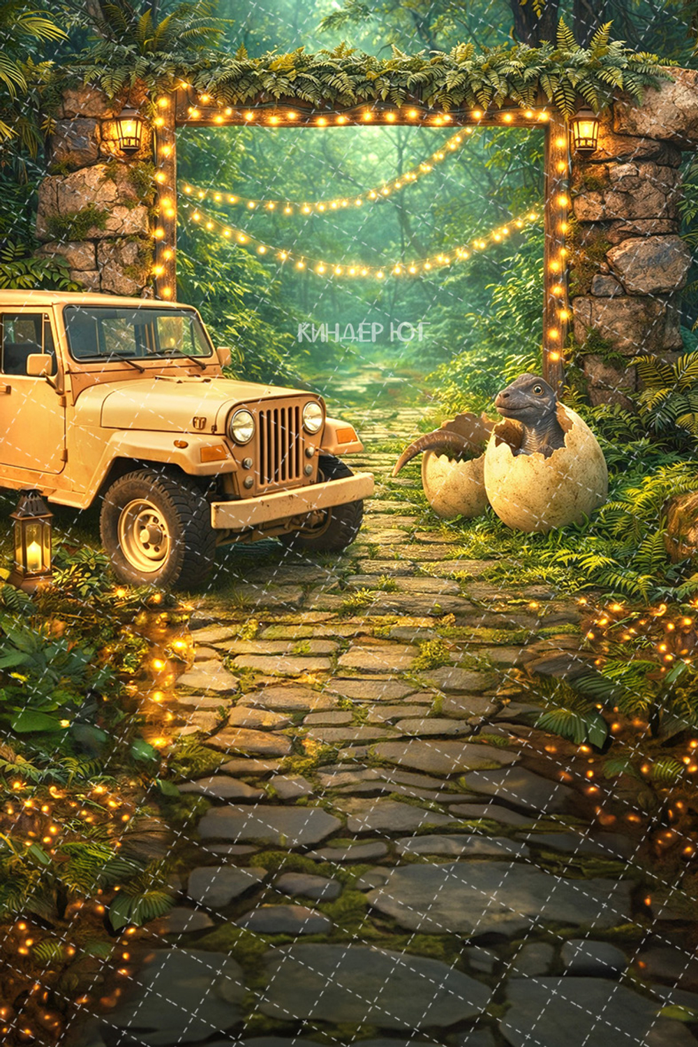 Фотофон "Дино парк" арт. ФФ904-45