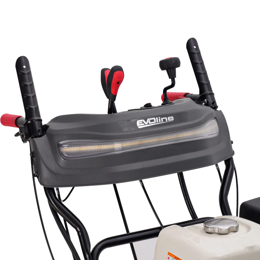 EVOline SBG 760 HE бензиновый снегоуборщик 11.7 л.с, ковш 76 см, выброс 15 м, 6 вперед/2 назад