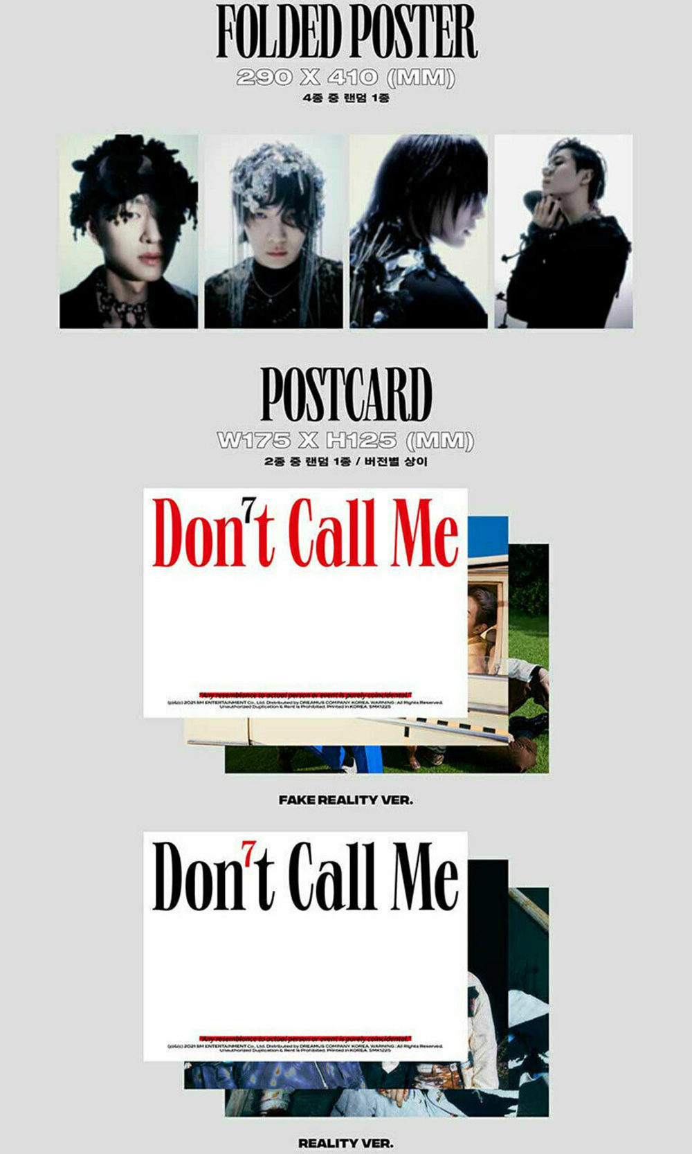 SHINee - Don’t Call Me [Photobook ver.] (Fake Reality ver.)
