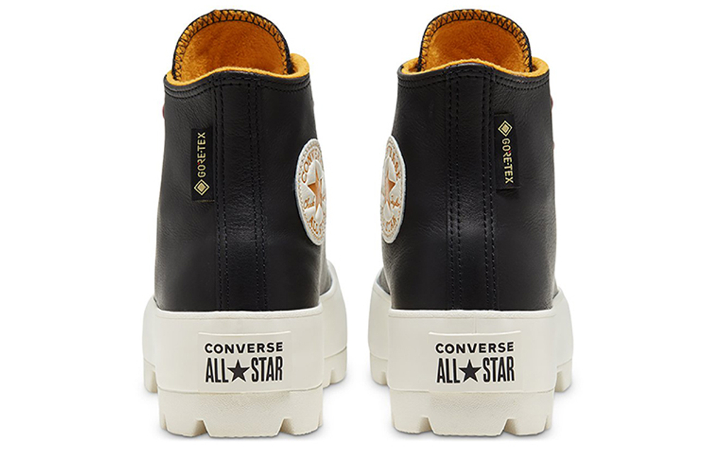 Chuck Taylor All Star Wmns Converse Lugged Winter High Gtx "Black Saffron Yellow" Women"s