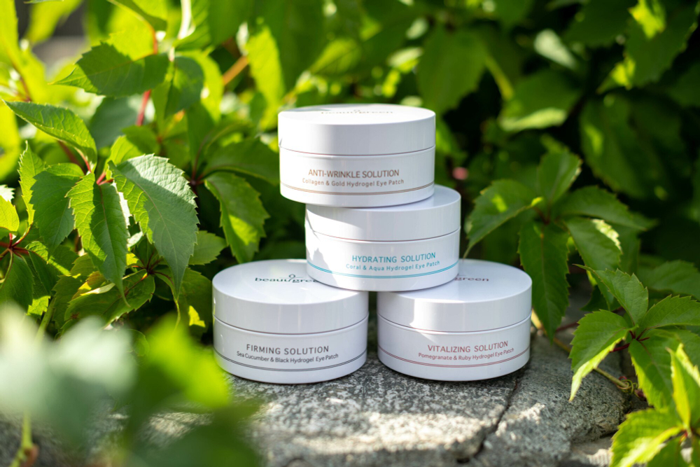Гидрогелевые патчи с кораллами Beauugreen Coral & Aqua Hydrogel Eye Patch (Medium Type) 60 шт.