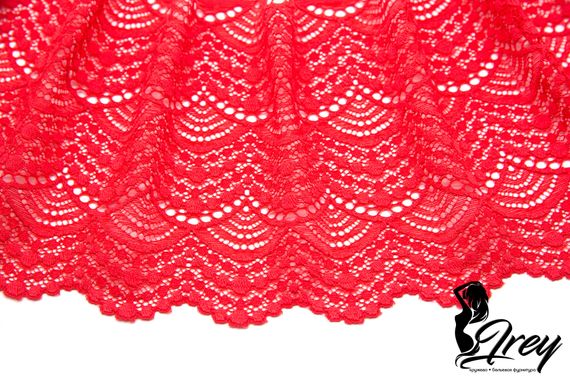 03-199 Кружево эластичное 17 см, красный