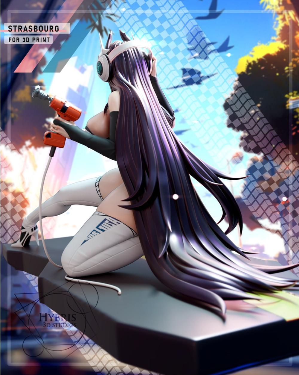 фигурка Azur Lane страсбург