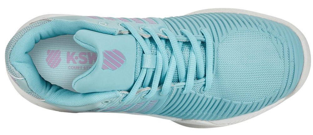 Женские теннисные кроссовки K-Swiss Express Light 2 Carpet - angel blue/icy morn/white