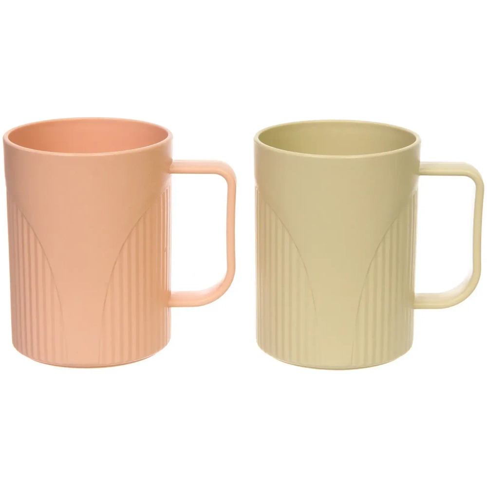 Кружка пластиковая 500мл «Стиль», микс цветов