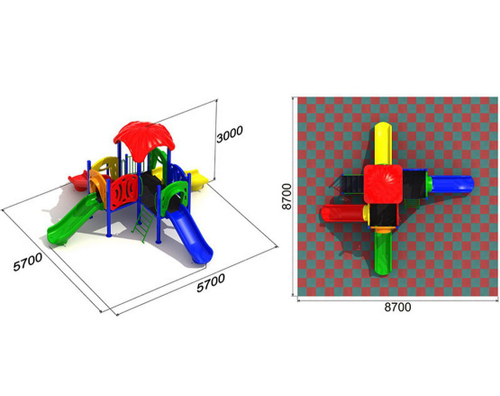 Детская площадка Мотылек 3.2
