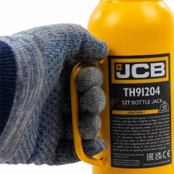 Домкрат бутылочный 12т с клапаном JCB JCB-TH91204