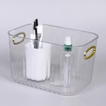 Контейнер для хранения «ЛАМИНГТОН», цвет прозрачный, 24*16.8*15см